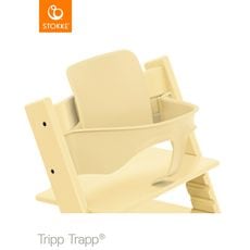 【新品・未使用】ストッケ トリップトラップ ベビーセット（ホワイト）-STOKKE TRIPTRAP BABYSET ストッケ(STOKKE)｜トリップトラップ｜チェア＆ベビーセット｜ホワイト