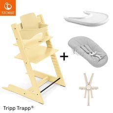 STOKKE ストッケ 【5 in1 新生児セット】 トリップトラップ + ニュー