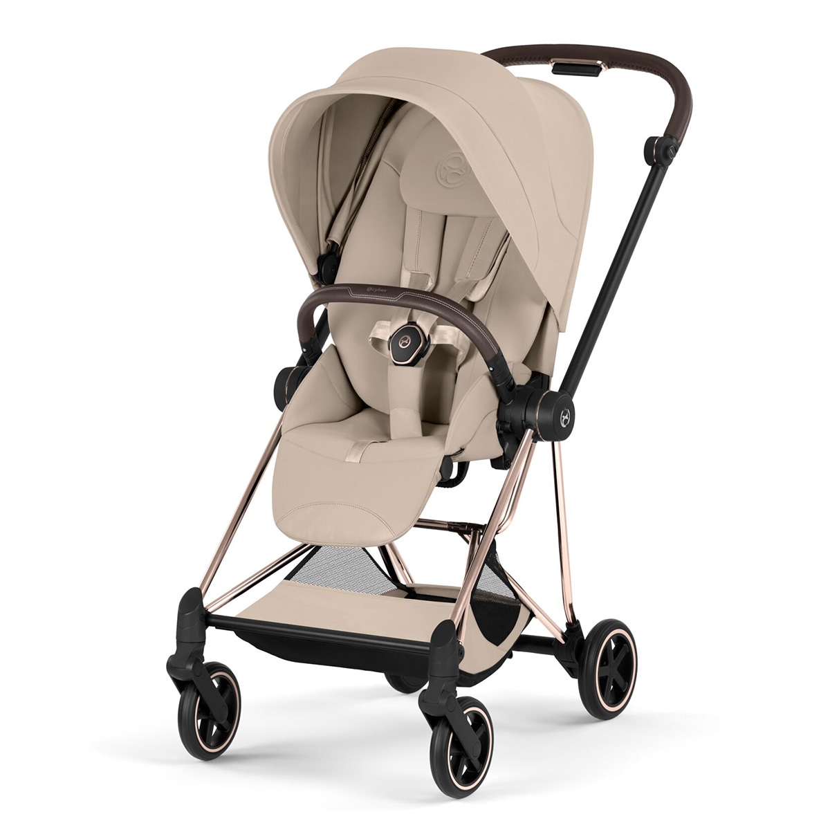 【cybex】ミオス／ローズゴールドフレーム＆クラウドZ i-size&ベースZ cybex サイベックス ミオス スタイル ベビーカー ローズゴールド