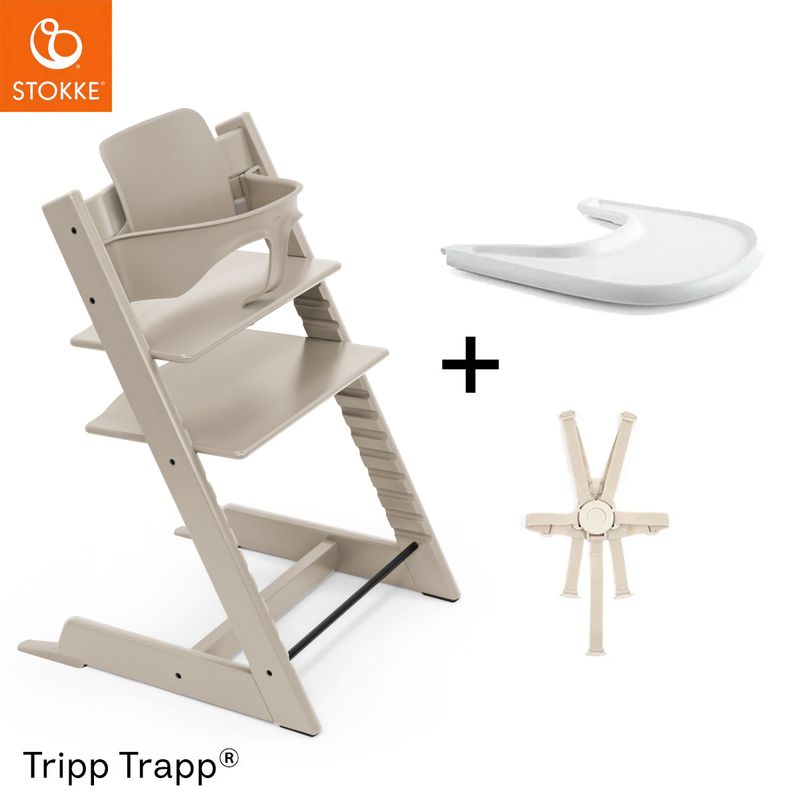 STOKKE ストッケ 【4 in1 離乳食セット】 トリップトラップ + ベビー