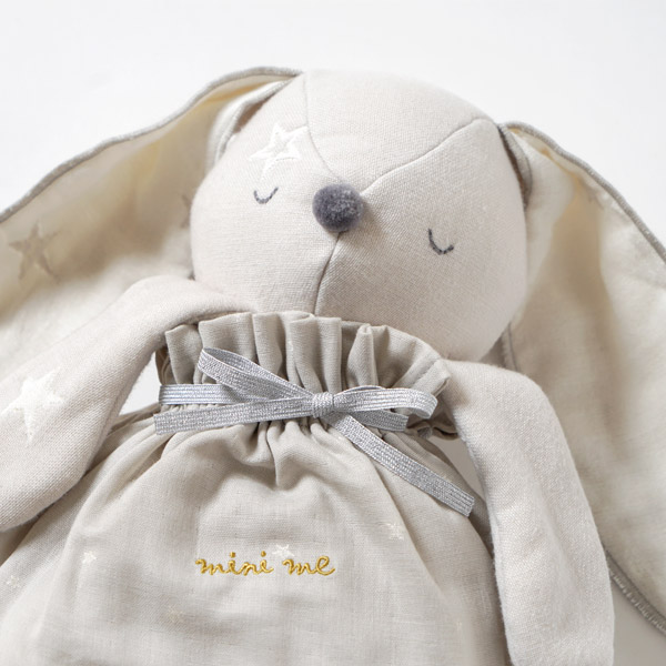 10mois ディモワ ふくふくガーゼ mini me ベビーブランケット / グレー 10mois ディモワ ふくふくガーゼ mini me ベビーブランケット / グレー