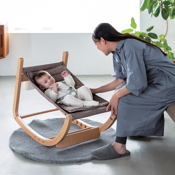 farska ファルスカ スクロールチェア ONE / ストーングレー