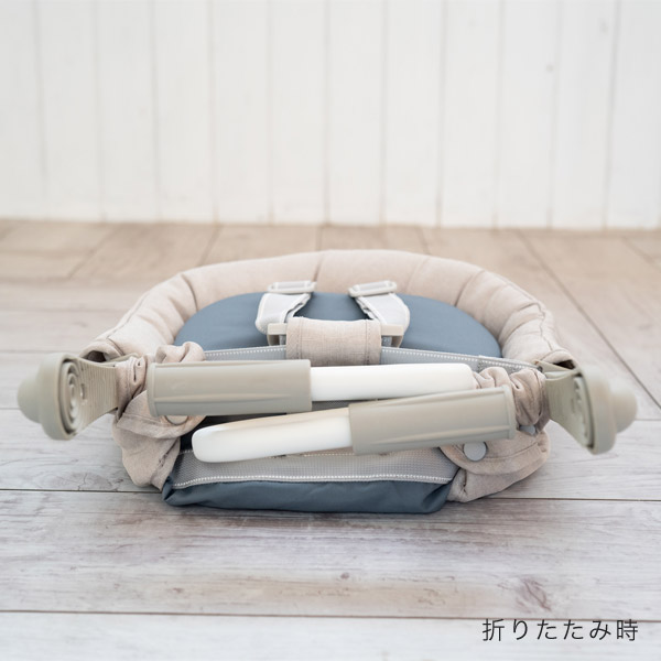 クリーニング済 ☆綺麗☆ イングリッシーナ ファスト グレージュ 専用カバー付き Inglesina fast イングリッシーナ ファスト ベビーチェア トレー