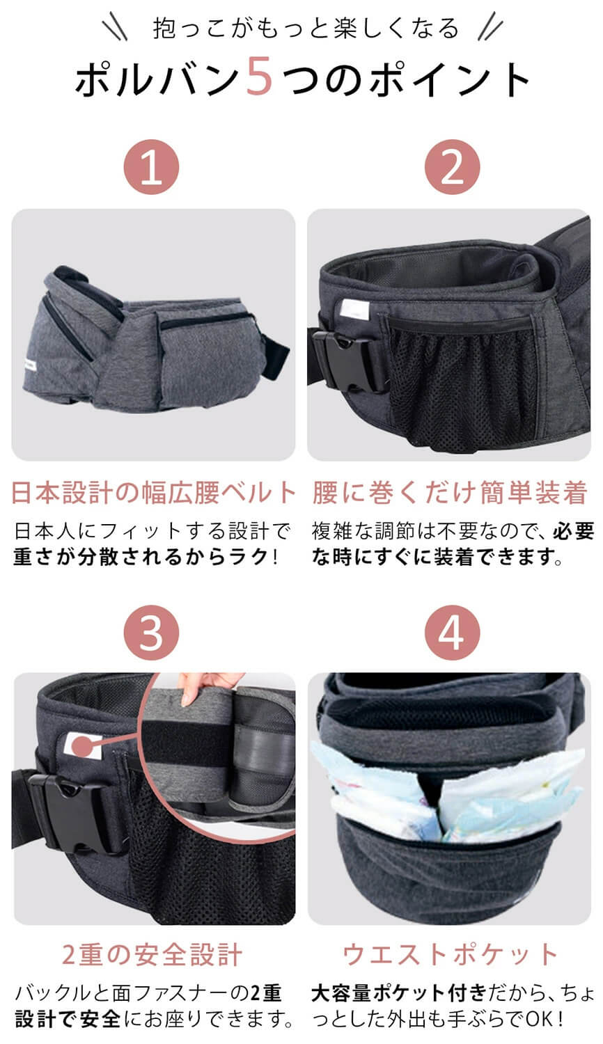 ポルバン POLBAN ダブルショルダーセット アドバンス リップストップ