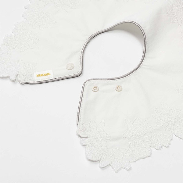 MARLMARL ビブ デコ / ガーデニア ｜ マールマール ｜ ブリベビ