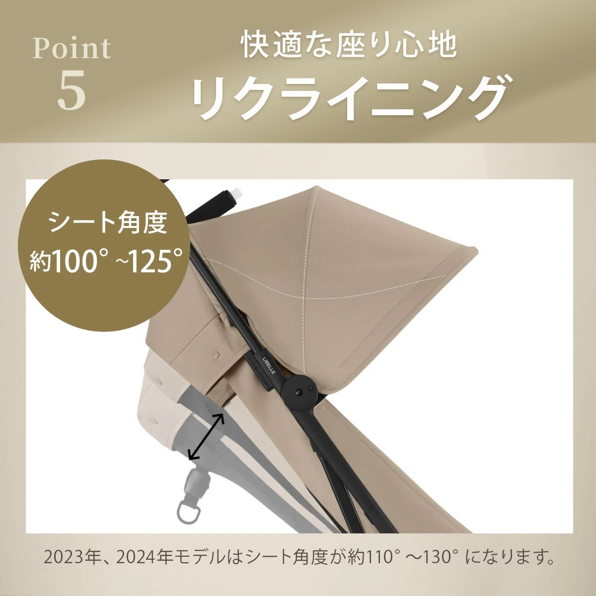 cybex サイベックス リベル ベビーカー / キャンバスホワイト 【2025年