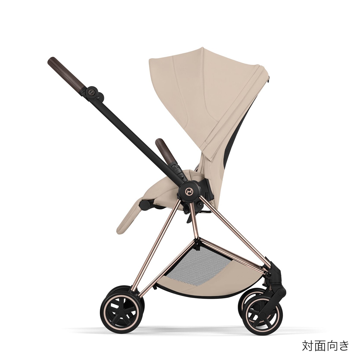 ぽにょさん専用【美品】サイベックス　ミオス　ゴールド　ベビーカー 両対面 cybex サイベックス ミオス スタイル ベビーカー ローズゴールド