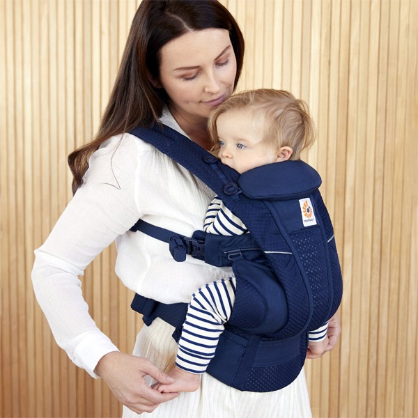 ErgoBabyCarrier SG  ֥꡼ ߥåɥʥȥ֥롼 ѥСդ3å / ȥͥӡSGѥС+ѥåɡ