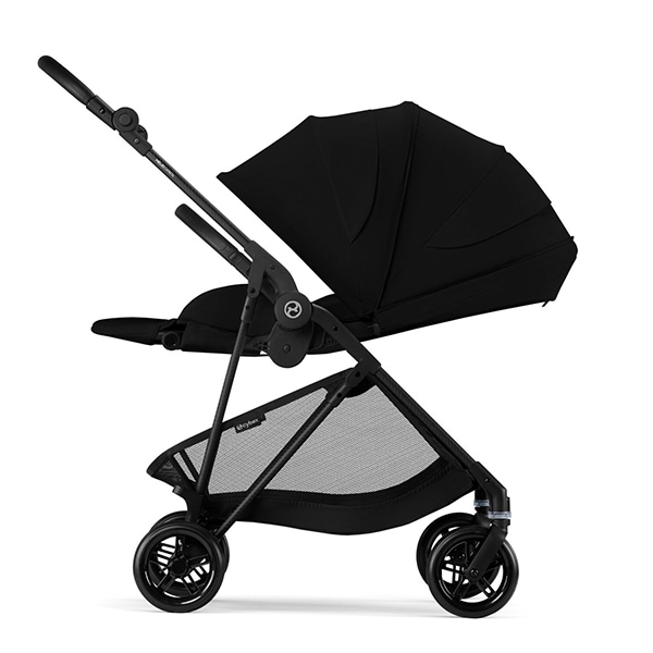 Cybex サイベックス メリオカーボンブラック ベビーカー黒フレーム cybex サイベックス メリオ カーボン /マジックブラック 【2025