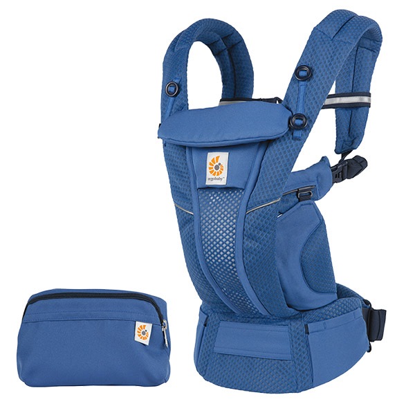 ergobaby OMNI Breeze オリーブグリーンカバータオル青
