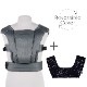 ErgoBabyCarrier ���르�٥ӡ�����ꥢ ����֥졼�� SoftAir �����å���ɥ֥�å� / ���ѥ��С����å� / ������������ �֥�å�������SG�����ѥ��С���