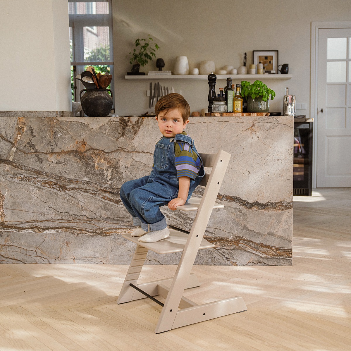 STOKKE ストッケ トリップトラップ / カシミアグレー｜ブリベビ