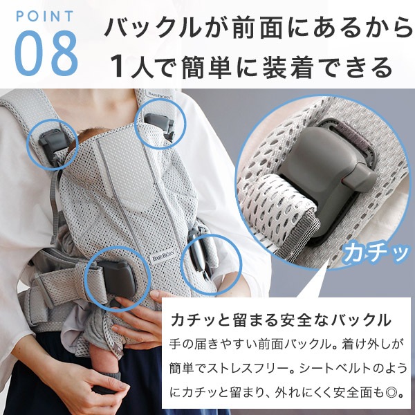 極美品・箱 取説あり】ベビービョルン ONE KAI Air ネイビーブルー