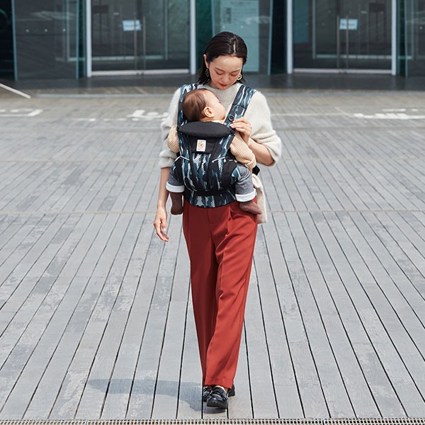 エルゴベビー ergobaby 抱っこ紐 オムニブリーズSG ペイントブラック