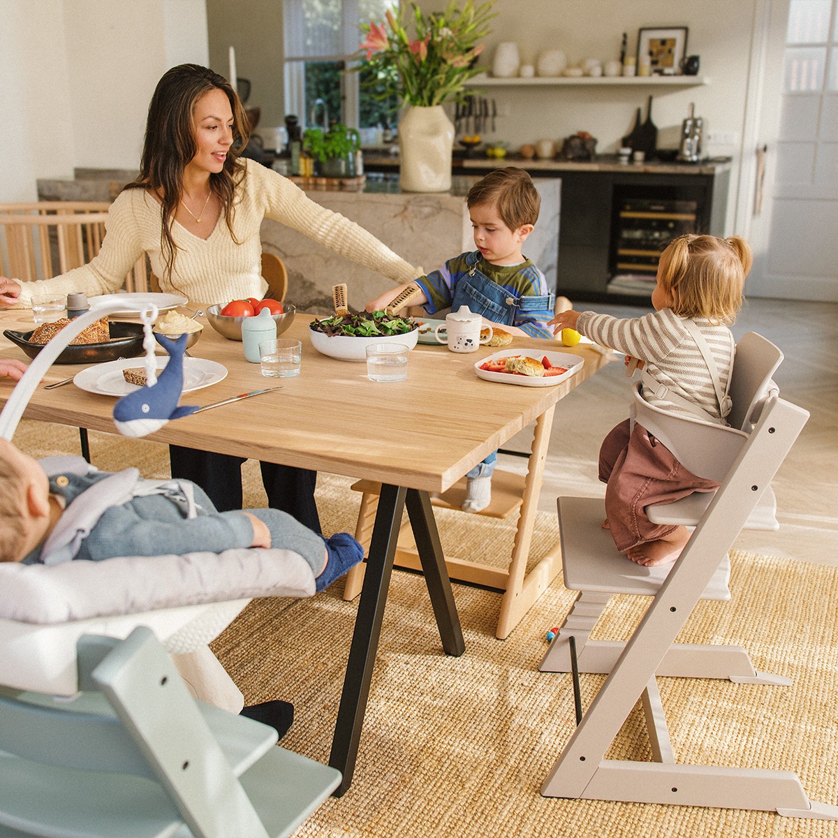 STOKKE ���ȥå� �ڥ��åȡ� �ȥ�åץȥ�å� + �٥ӡ����å�2 /  �����ߥ����졼