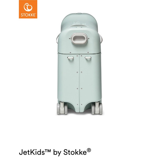 ジェットキッズ/ストッケ/グリーンオーロラ★二度使用 STOKKE ストッケ ジェットキッズ バイ ストッケ トラベラーズセット