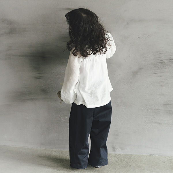 新品未使用 MARLMARL slacks 70-90 MARLMARL スラックス (70-90cm) / スワンキーネイビー ｜ マールマール