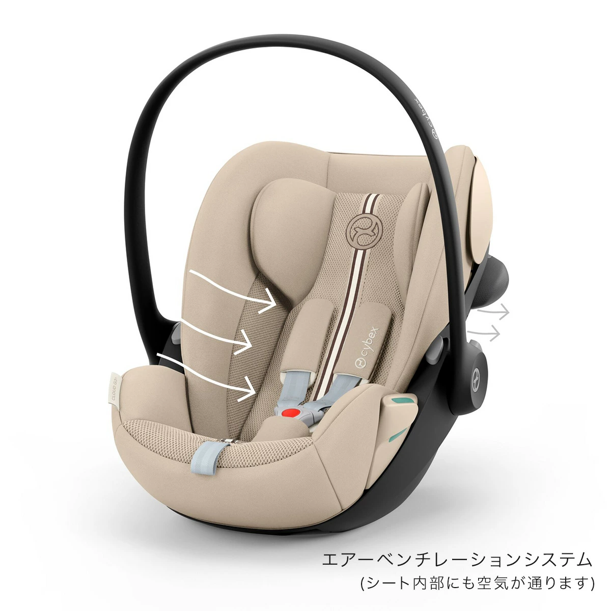 cybex サイベックス クラウドG3 アイサイズ / アーモンドベージュ