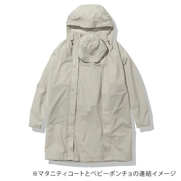 ザノースフェイス マタニティレインコート ポンチョ SM THE NORTH FACE ザノースフェイス マタニティ レインコート / SM