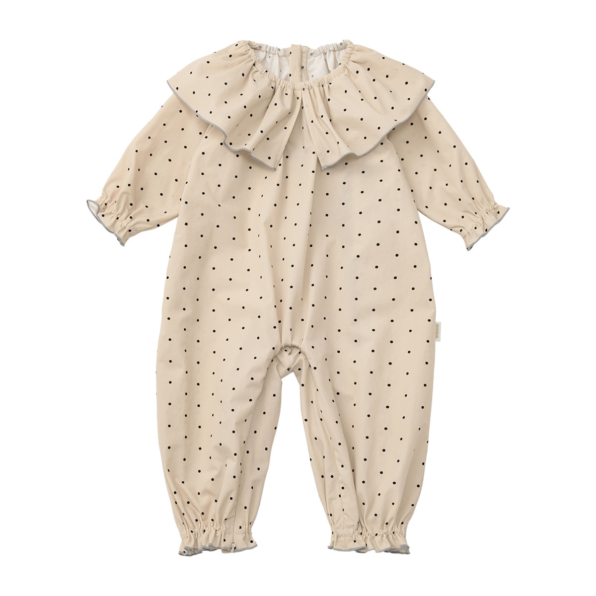 【美品】マールマール　MARL MARL プレイウェア　ロンパース　70〜80 MARLMARL マールマール プレイウェア ポフ 80cm / フル ピンドット