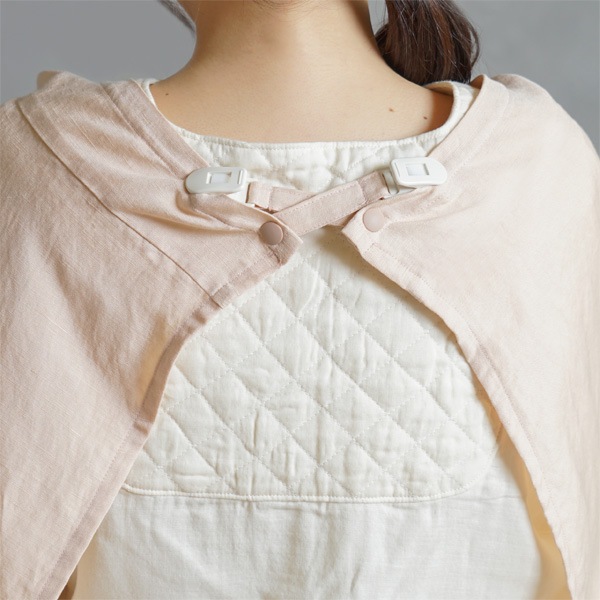 10mois ディモワ リネン UVマルチケープ / ピンク ｜ ブリベビ