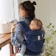 ErgoBabyCarrier SG �����ץ� ���եȥե�å��� �ߥåɥʥ��ȥ֥롼 ���ѥ��С��դ�3�����å� / �����������ȥ������ͥ��ӡ�������SG�����ѥ��С�+�����ѥåɡ�