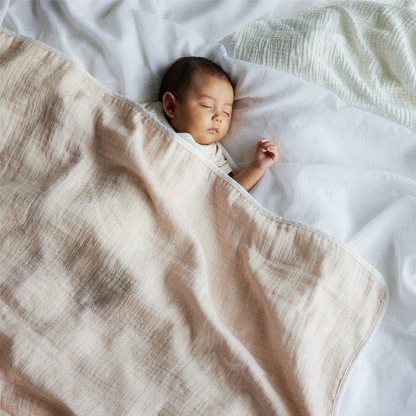 10mois ディモワ コットンテンセル（3重ガーゼ）ベビーケットにもなる