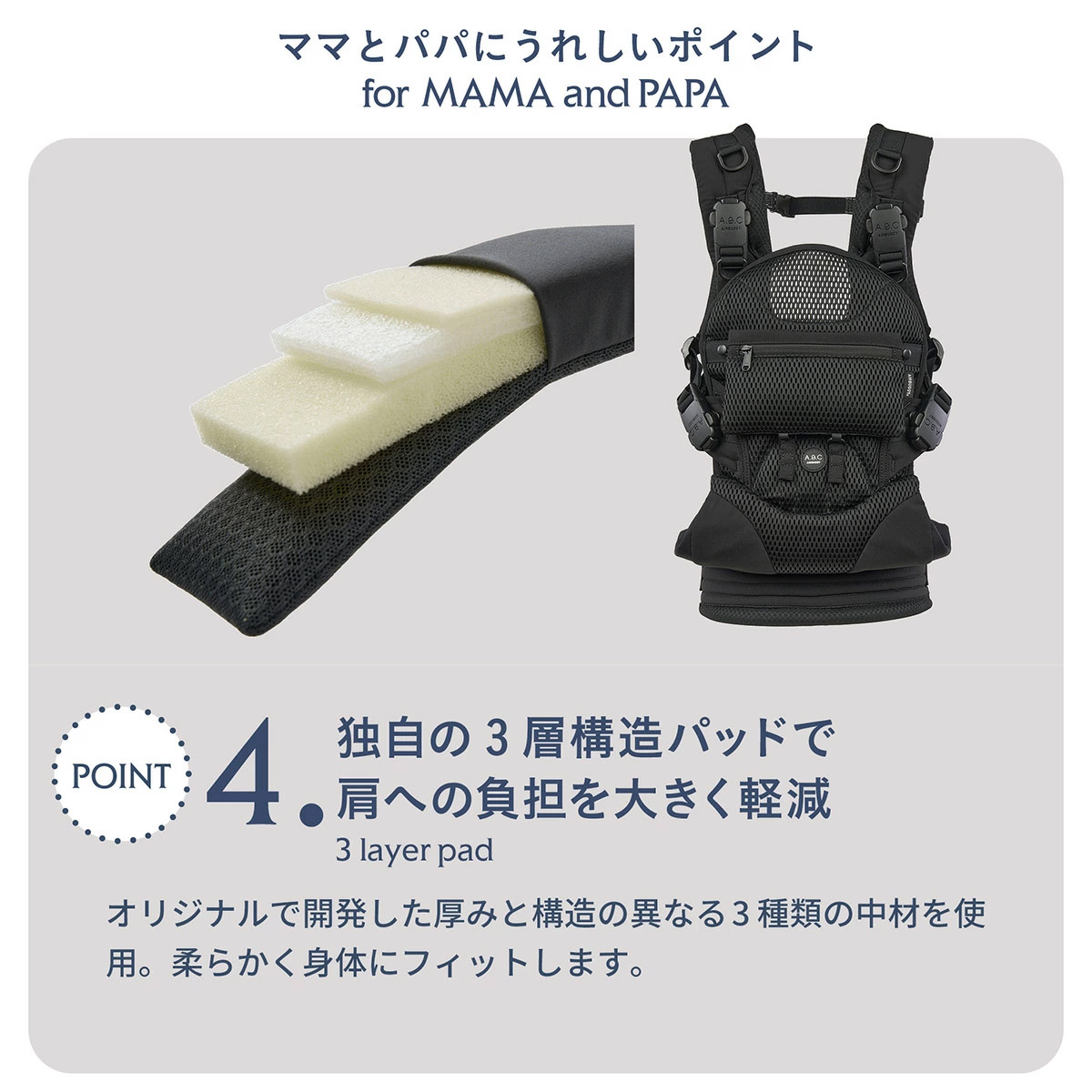 AirBuggy Carrier エアバギーキャリア テンポ / ディムグレー