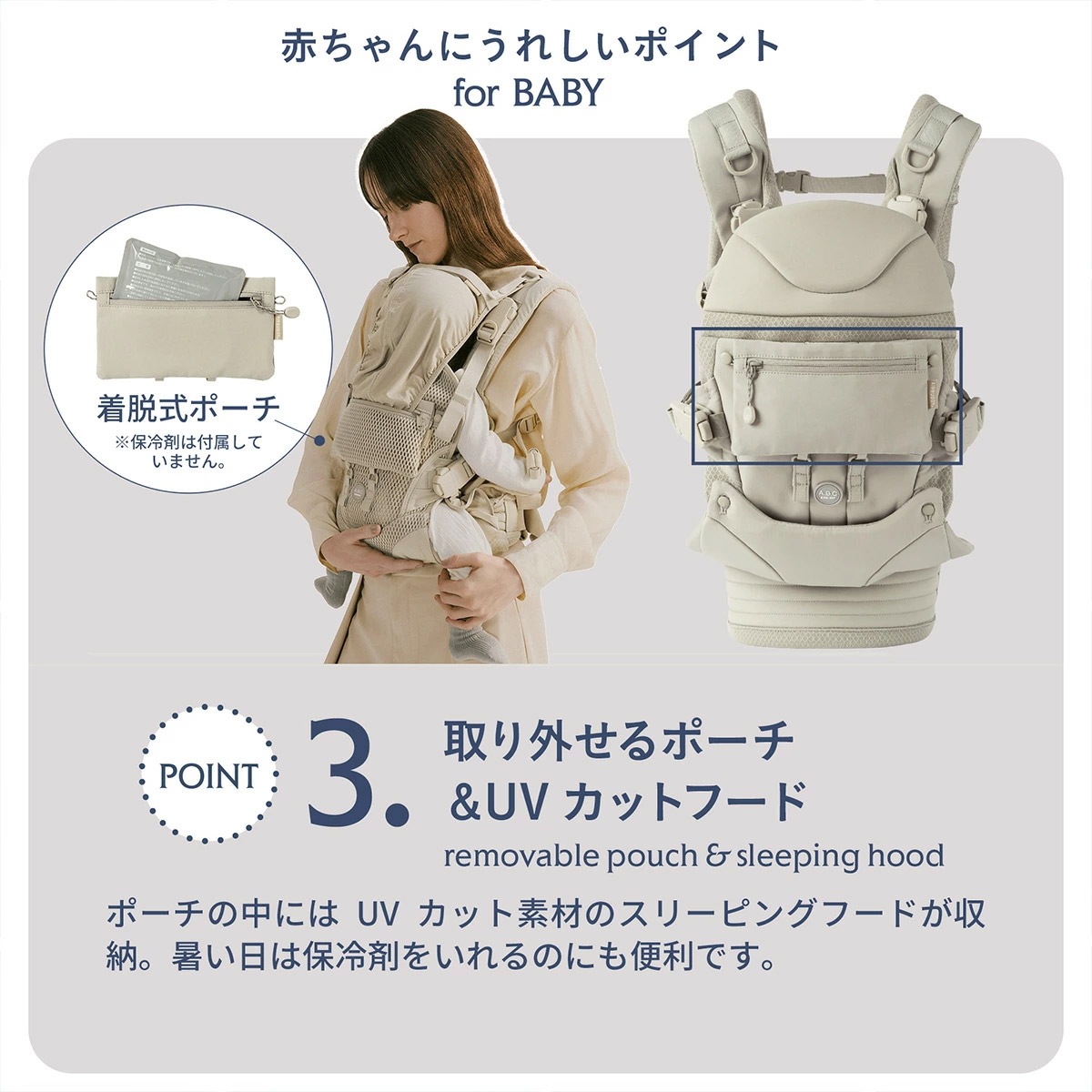 AirBuggy Carrier エアバギーキャリア テンポ / ディムグレー