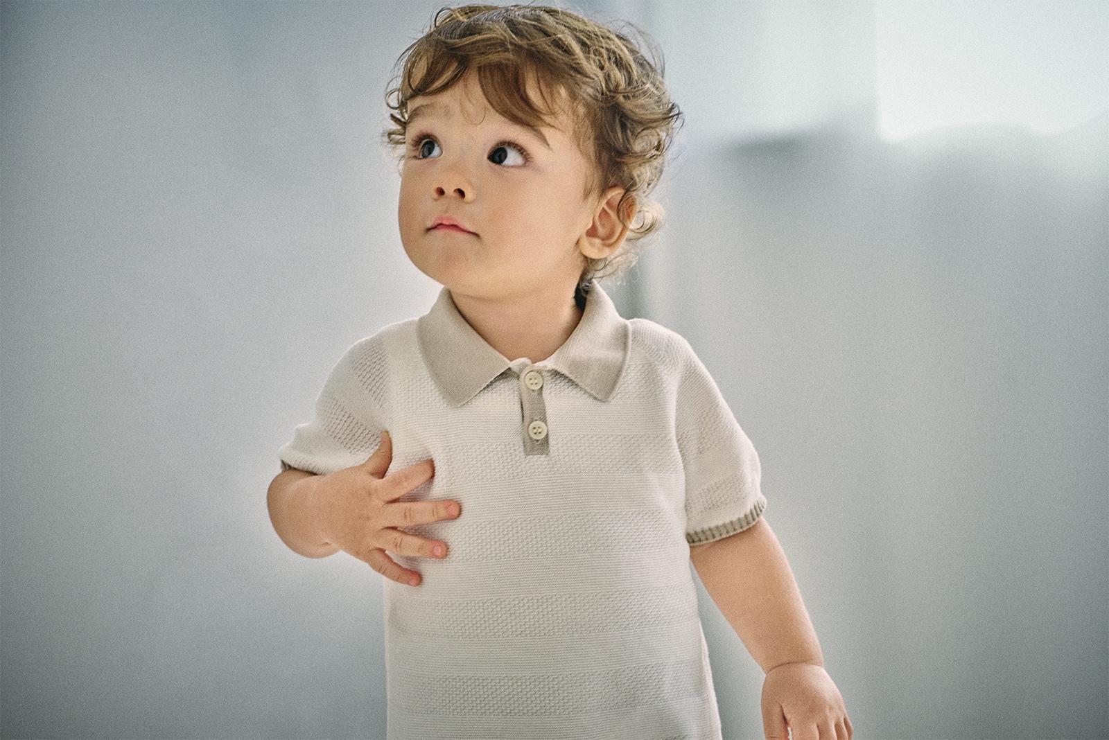 新品MARLMARL 新作ニットポロロンパースNEZU knit polo rompers nezu | ギフト・スタイ・出産祝いのMARLMARL