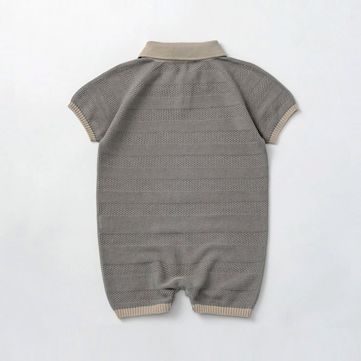 【新品未使用】MARLMARL ニットロンパース MARLMARL マールマール ニットフリルロンパース knit frill