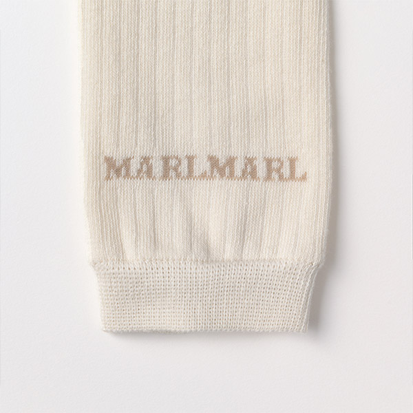 MARLMARL マールマール レッグウォーマー / ホワイト ｜ ブリベビ
