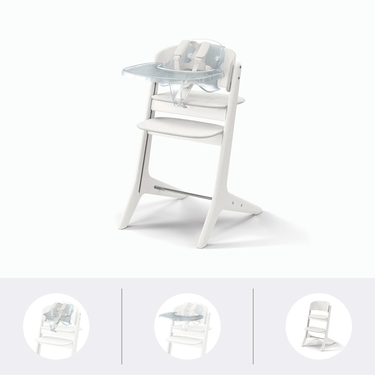 cybex �����٥å��� ��� �ץ���ʥ� 3-IN-1 / �ۥ磻�ȥ��å�  (���ץ���ʥ�������ܥ٥ӡ����åȡܥ��ʥå��ȥ쥤)