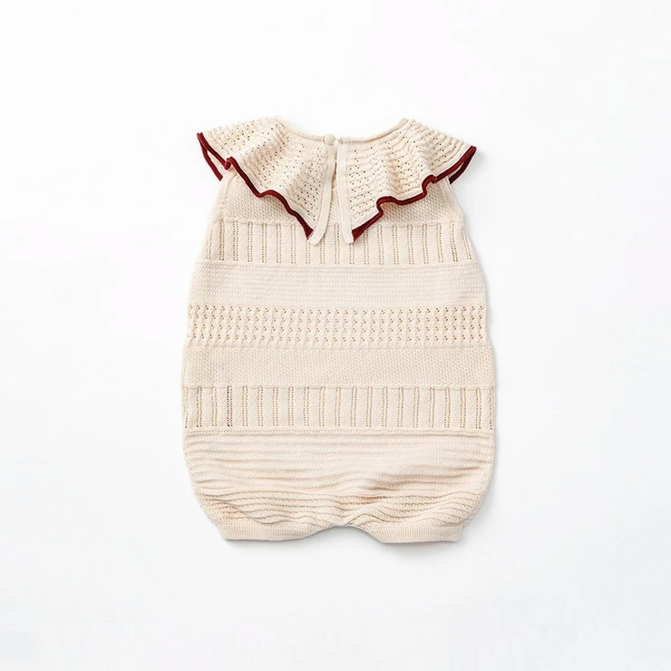 【新品未使用】MARLMARL ニットロンパース MARLMARL ニット ロンパース | マールマール knit frill rompers
