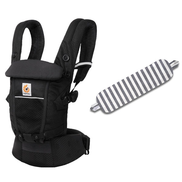 ErgoBabyCarrier SG �����ץ� ���եȥե�å��� ���˥����֥�å� ���ѥ��С����å� / �֥�å����ȥ饤�ס�����SG�����ѥ��С���