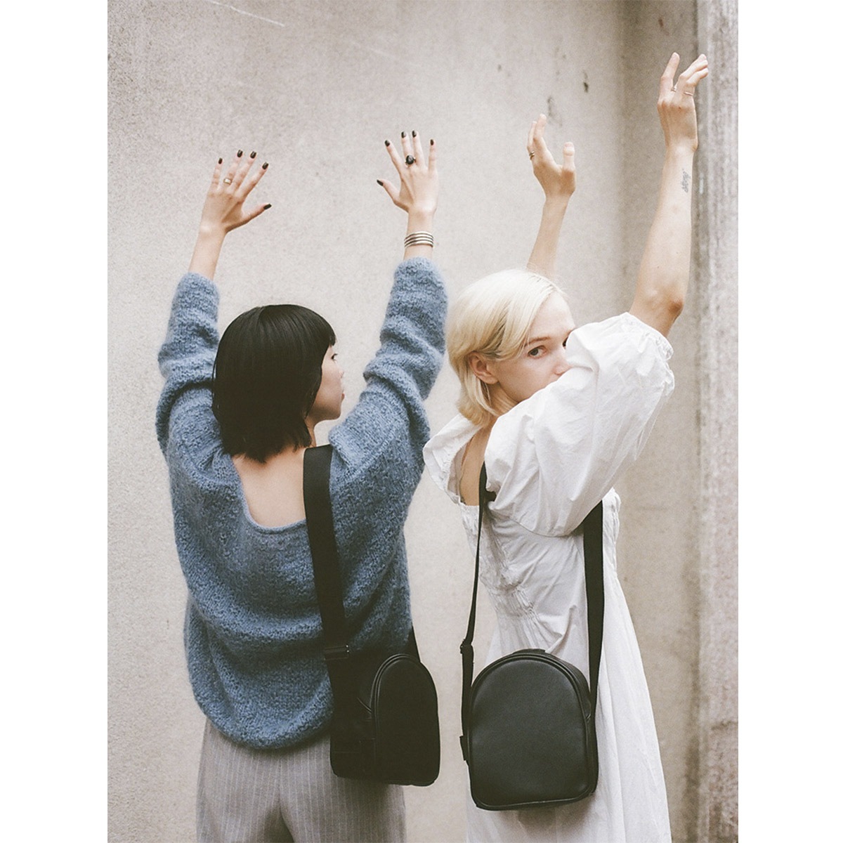 MATO by MARLMARL マトーバイマールマール ハニカムバッグ / ブラック