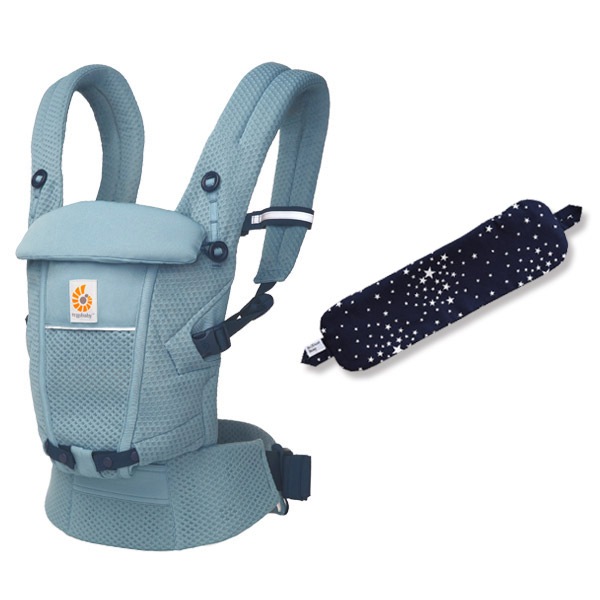 ErgoBabyCarrier SG ץ եȥեå 졼ȥ֥롼 ѥСå / ȥͥӡSGѥС