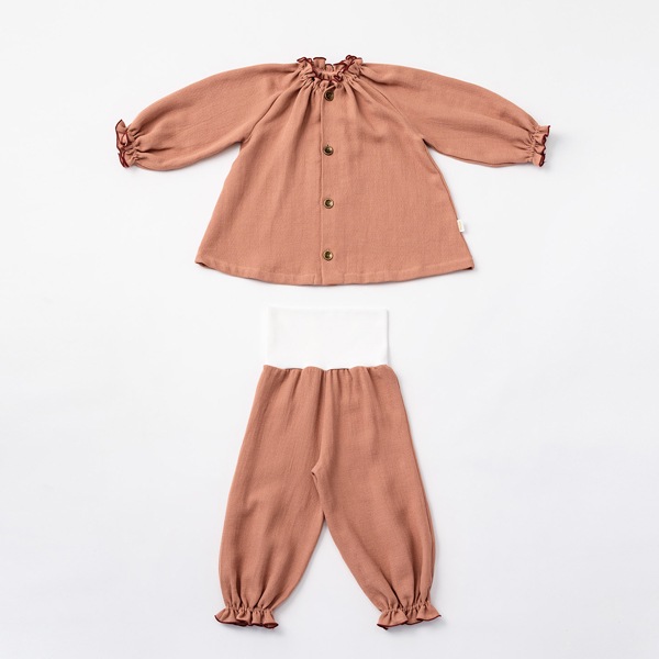 【値下げしました⭐︎新品未使用】MARL MARL マールマールのナイトウエア lullaby 4 bear smoke | ギフト・スタイ・出産祝いのMARLMARL