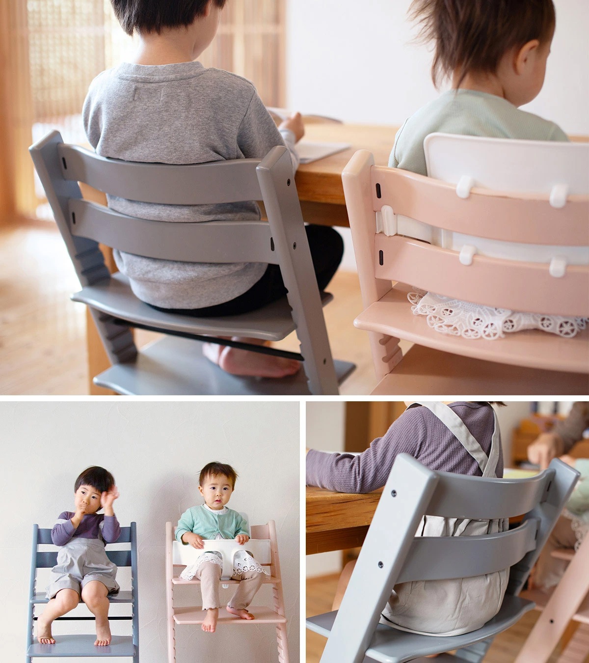 STOKKE ���ȥå� ��5in1 ���������åȡ� �ȥ�åץȥ�å� + �˥塼�ܡ��󥻥å� + �٥ӡ����å� + �ϡ��ͥ� + �ȥ쥤 / �Х˥�ۥ磻��
