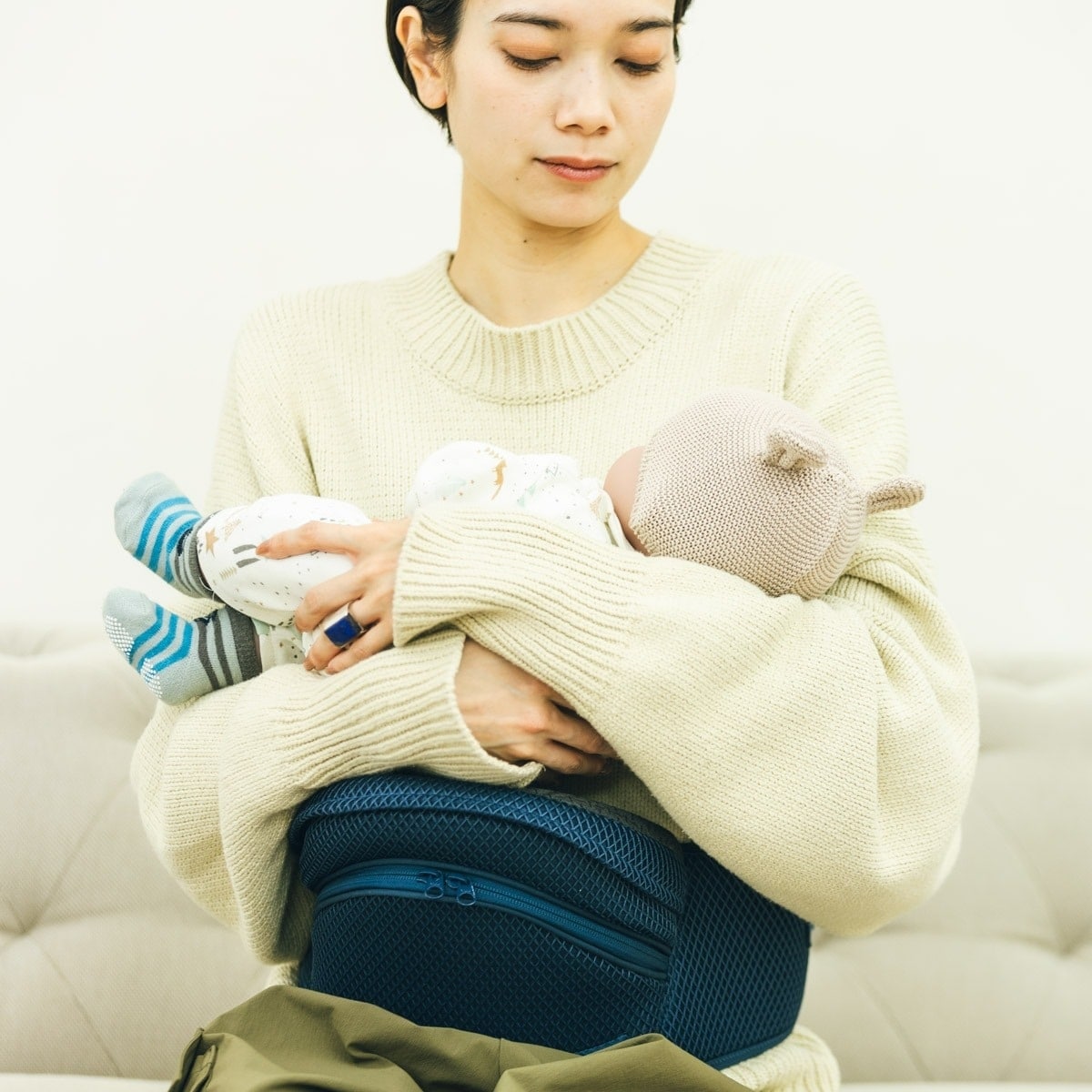 BABY&Me ベビーアンドミー ベーレン ヒップシート 単体 / インディゴ