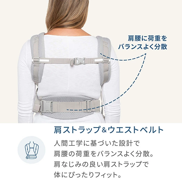ErgoBabyCarrier SG ����� �֥꡼�� / �ߥåɥʥ��ȥ֥롼