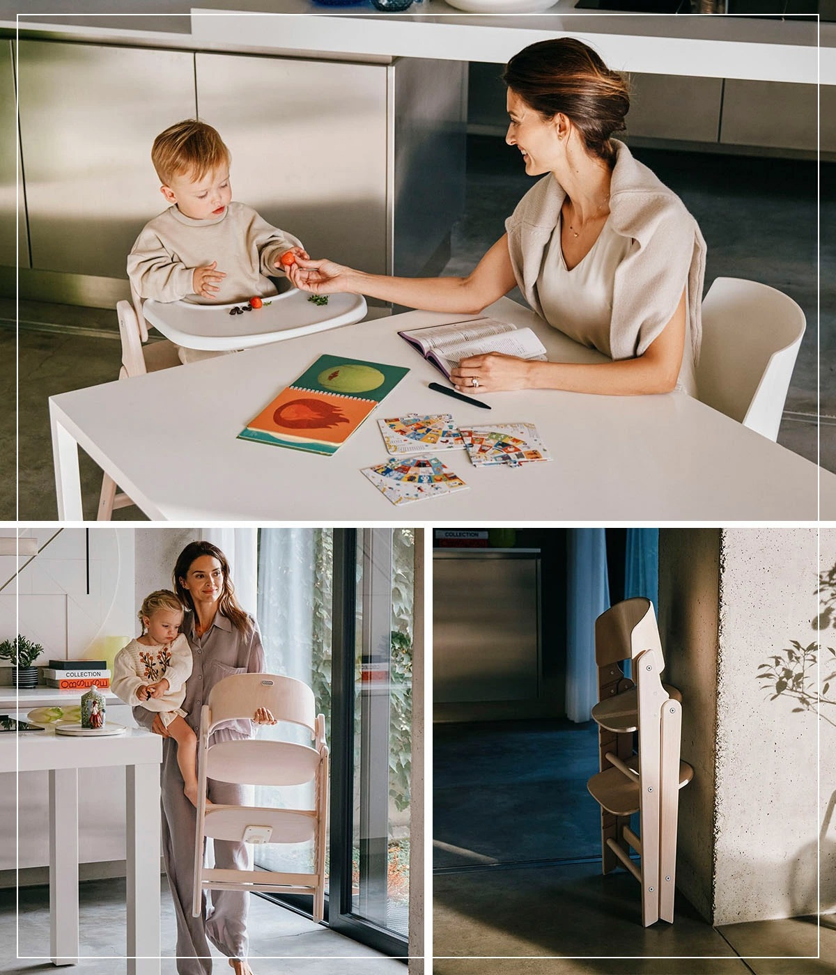 cybex サイベックス クリック＆フォールド 3-IN-1 / ストーンブルー