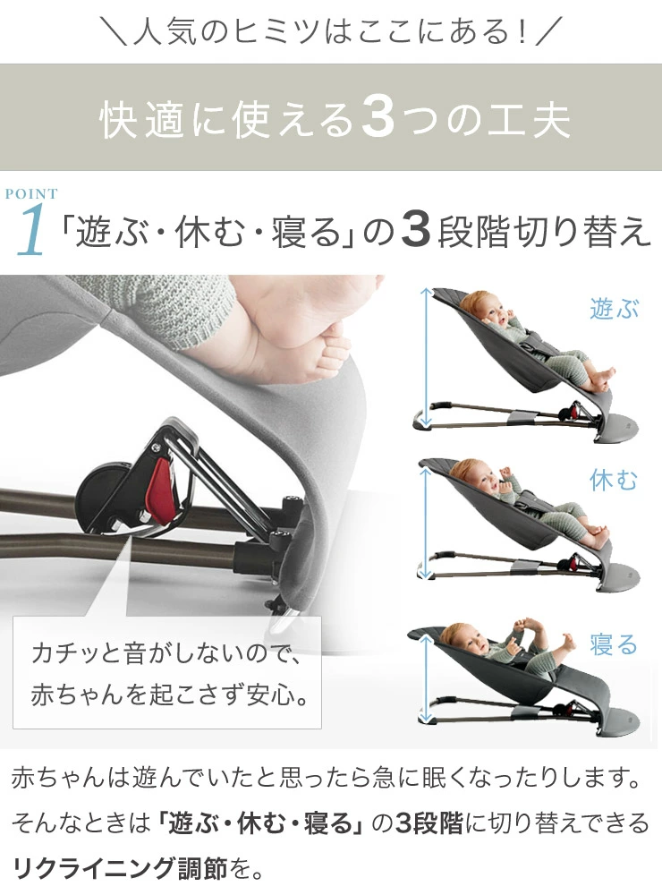 BabyBjorn �٥ӡ��ӥ��� �Х�󥹥��ե� Air / �ѡ��꡼�ԥ� �ۥ磻��