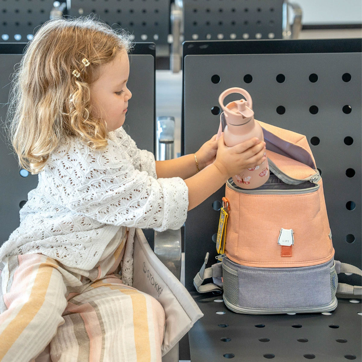 STOKKE ストッケ ジェットキッズ バックパック / コーラルピンク