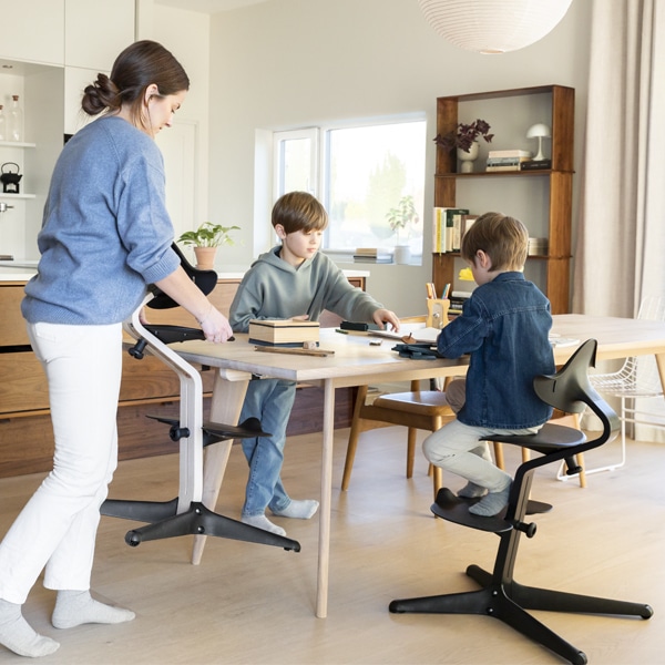 ストッケ STOKKE ノミ チェア オーク材 ＋ ベビーセット オーク