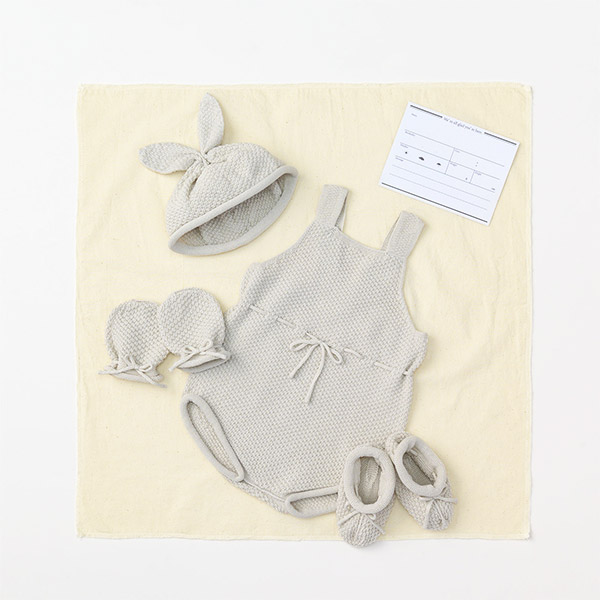 MARL MARL ニューボーンセット　グレー　箱付き　退院着 MARL MARL ニューボーンセット グレー 箱付き 退院着 - メルカリ