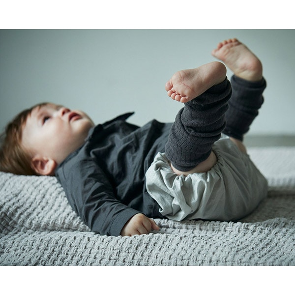 MARLMARL マールマール レッグウォーマー / チャコール ｜ ブリベビ