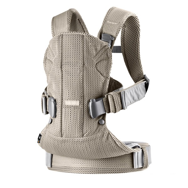 BABYBJÖRN ベビーチェア グレー メッシュ BabyBjorn ベビービョルン ベビーキャリア MOVE エアリー