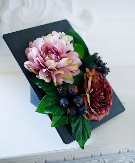 和モダンアレンジキット4 アーティフィシャルフラワーアレンジキット 和モダン Fleur Commune