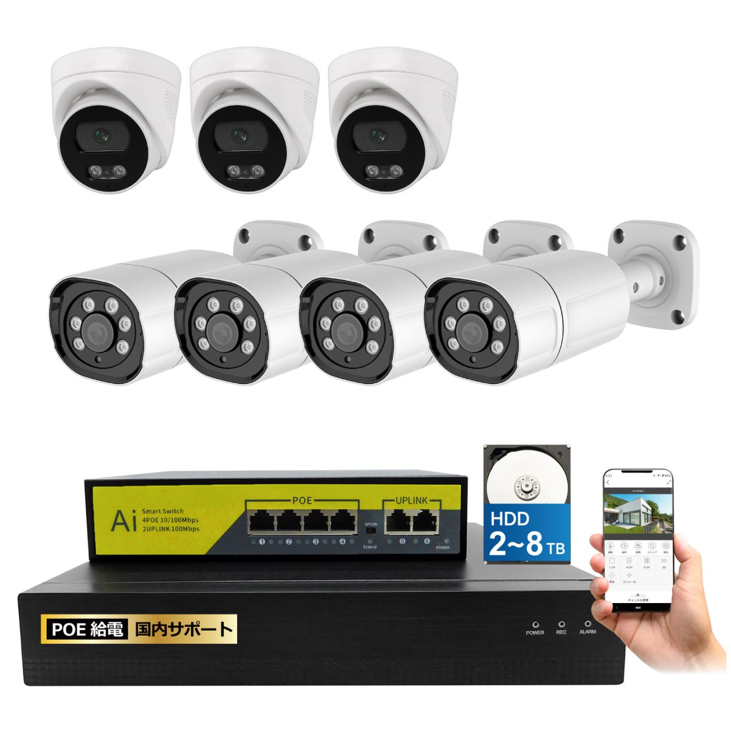 防犯カメラセット | ブロードウォッチ公式ストア